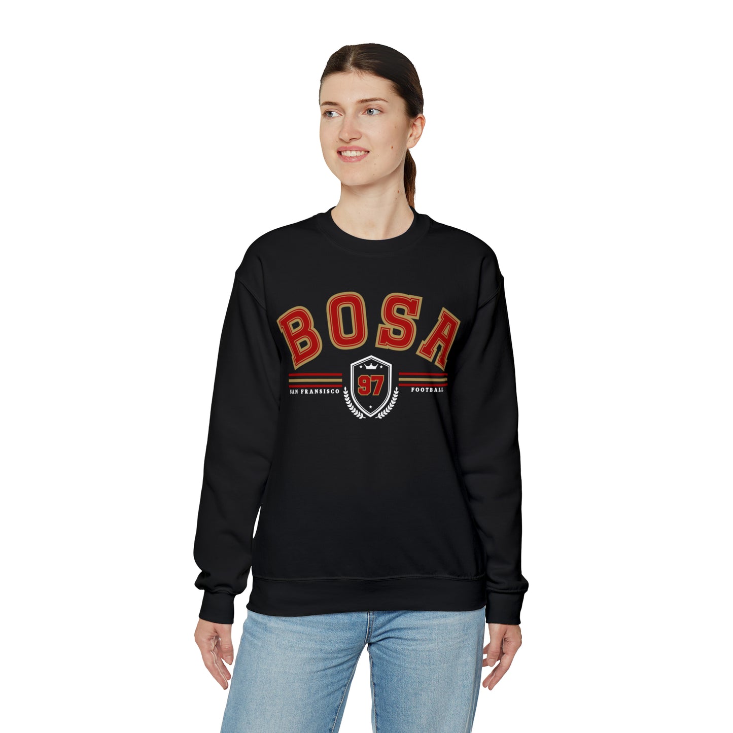 Nick Bosa Sweatshirt - Happy Place Studio