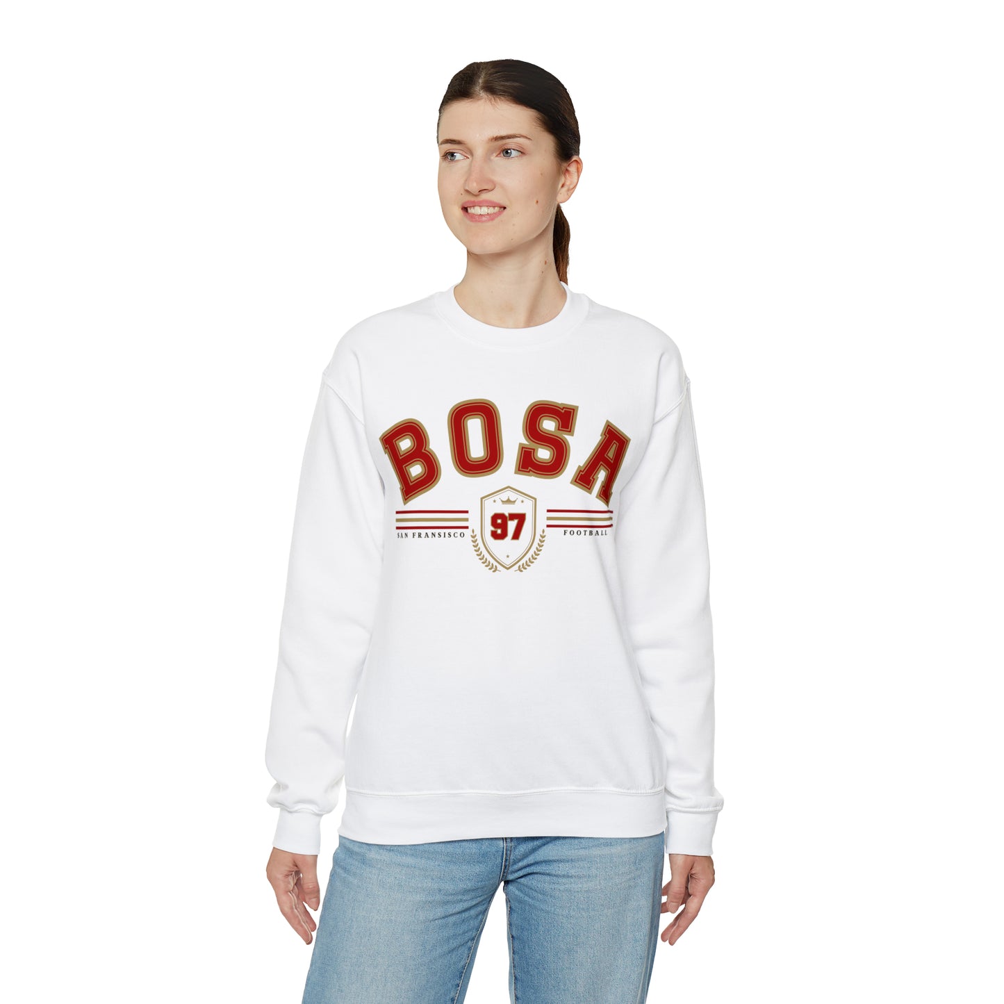 Nick Bosa Sweatshirt - Happy Place Studio