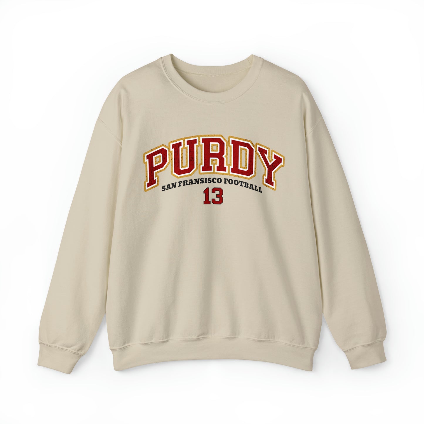 Brock Purdy Sweatshirt - Happy Place Studio