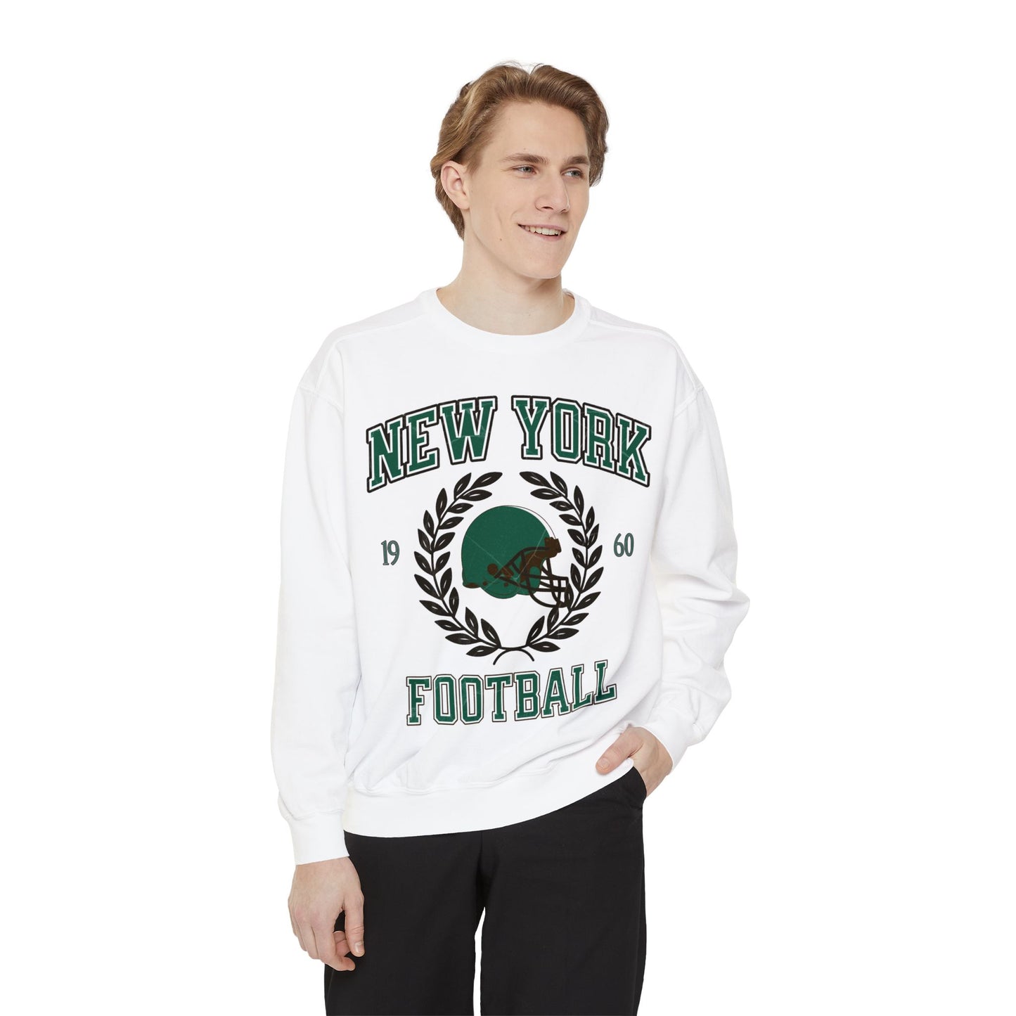 Comfort Colors Jets Football Sweatshirt