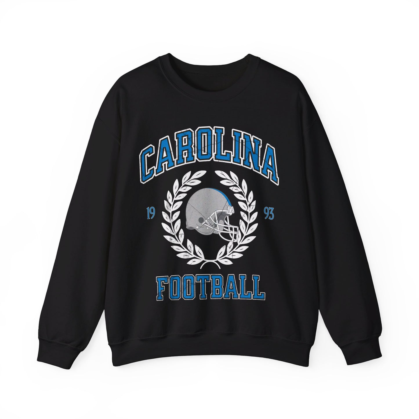Carolina Football Sweatshirt, Vintage Panther Football Crewneck, Retro Carolina Football Shirt, Panther Football Gift, Carolina Sweatshirt