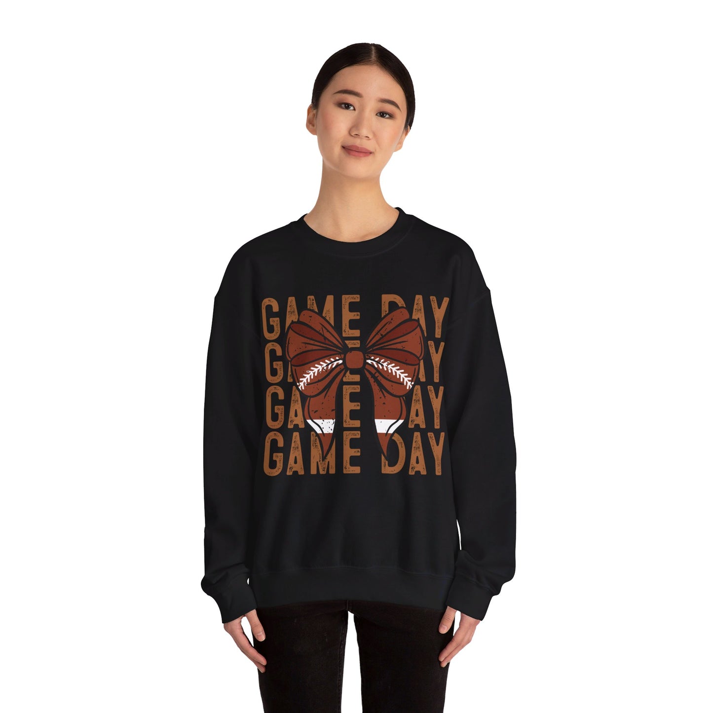 Football Sweatshirt Game Day Sweatshirt Coquette Football Sweater Football Hoodie Football Mom Sweatshirt Football Wife Football Girlfriend
