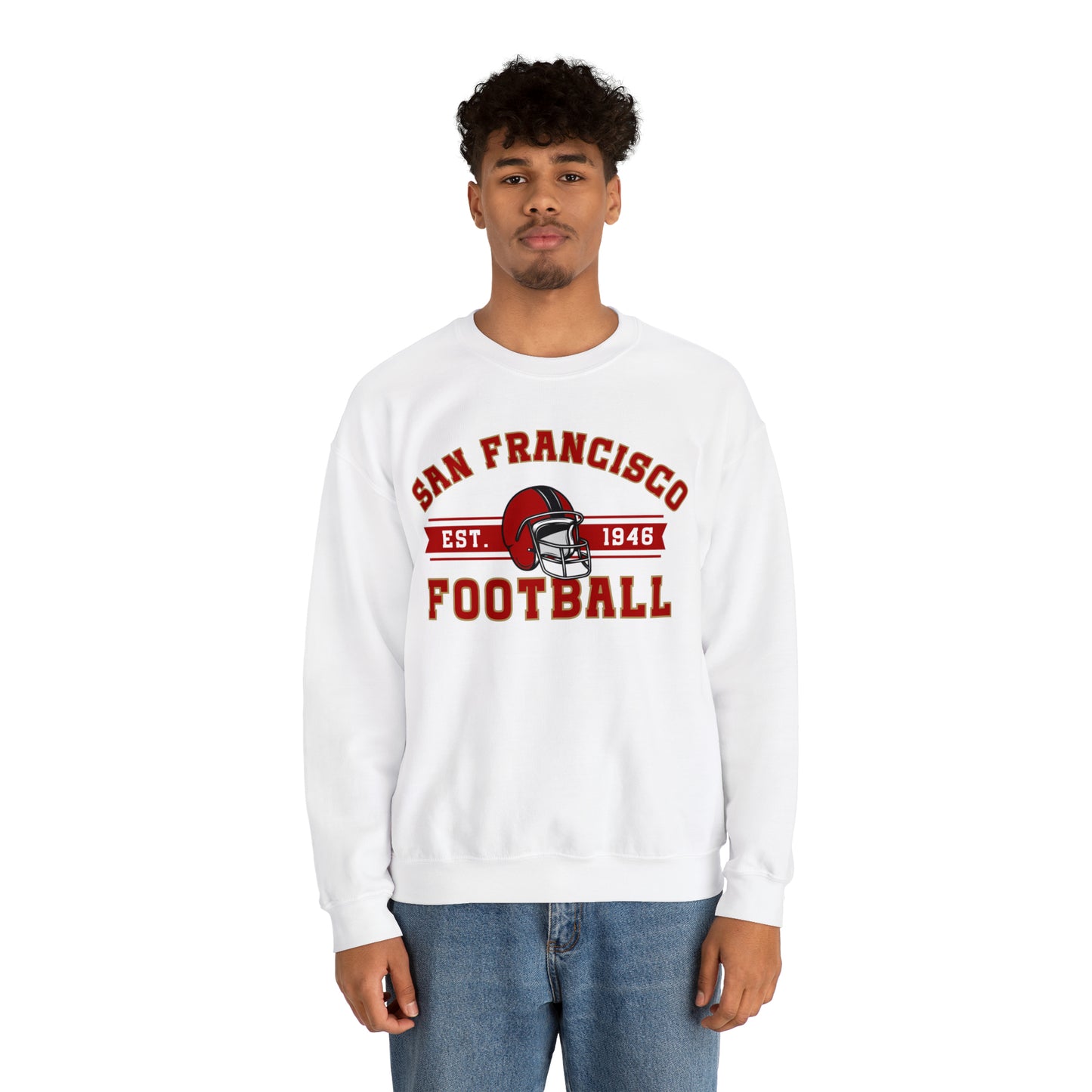 San Francisco Football Sweatshirt - Happy Place Studio