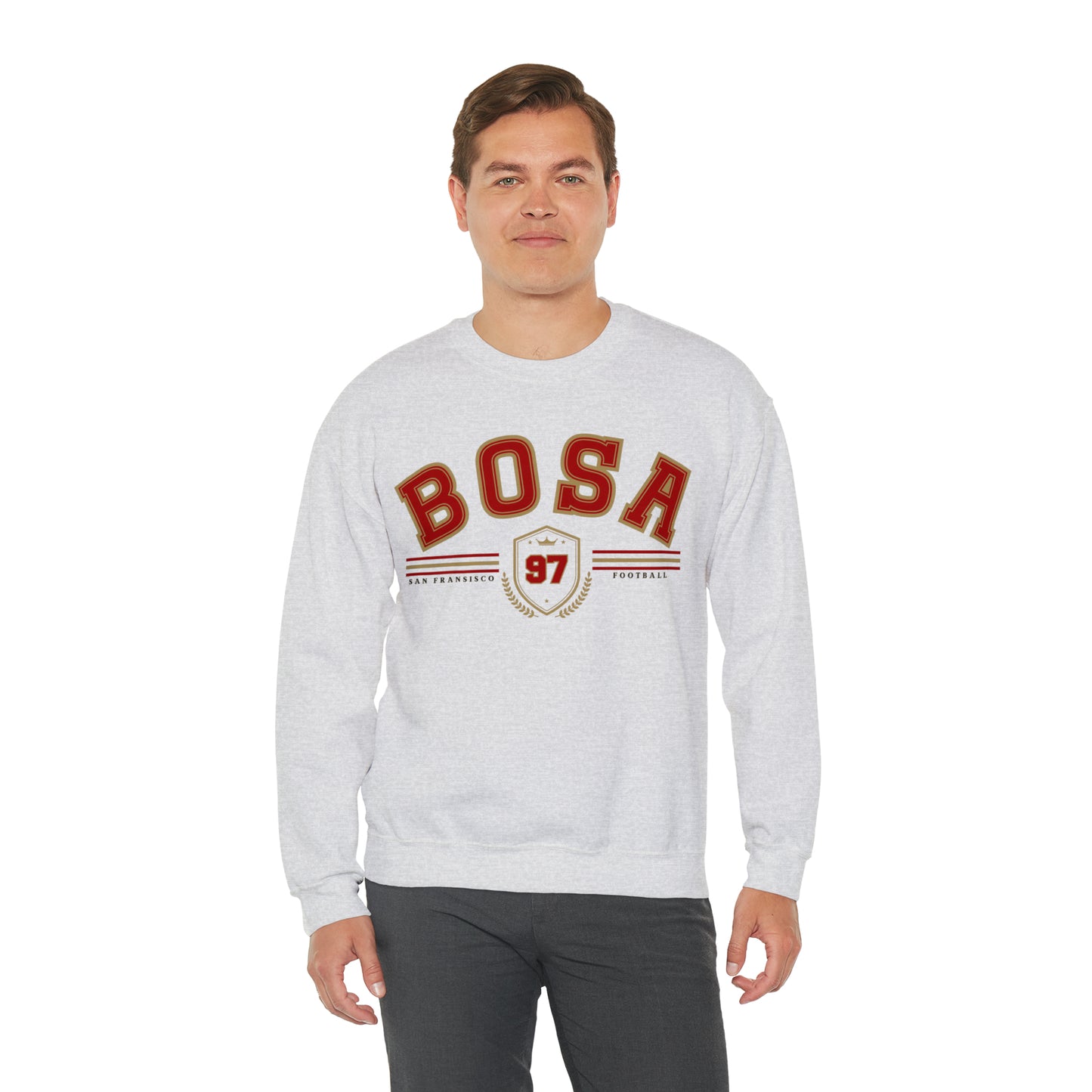 Nick Bosa Sweatshirt - Happy Place Studio