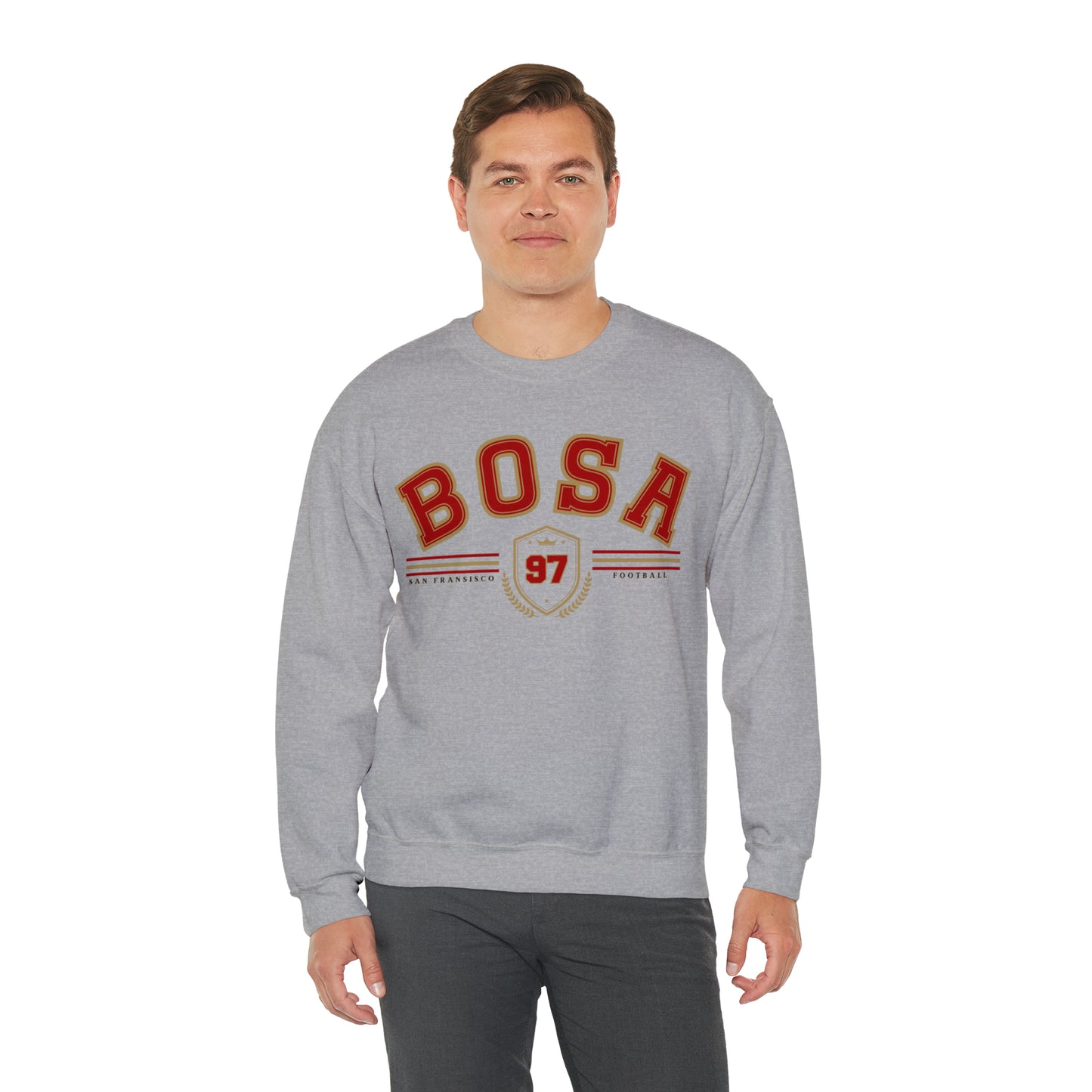 Nick Bosa Sweatshirt - Happy Place Studio