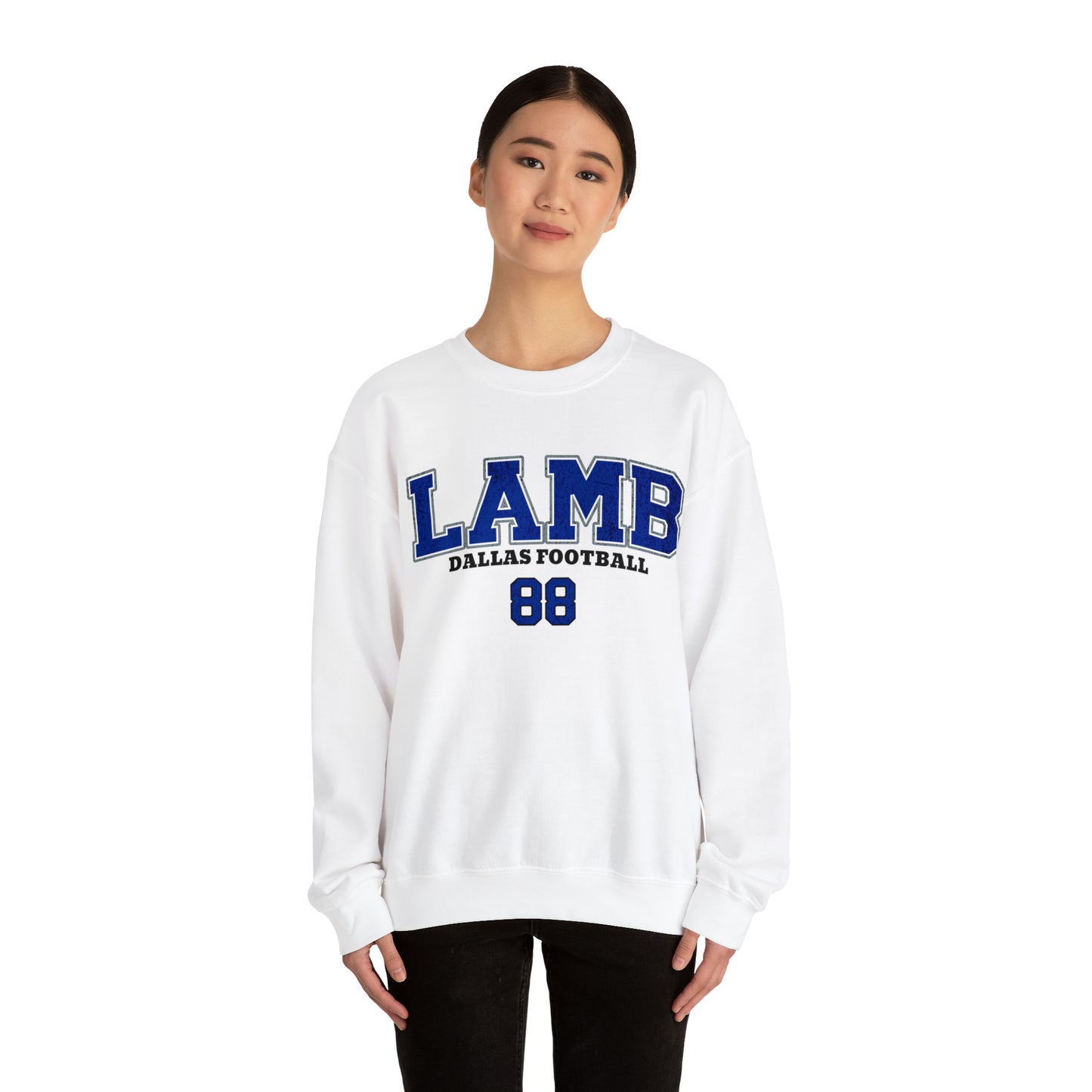CeeDee Lamb Sweatshirt, CeeDee Lamb Shirt, Dallas Football Sweatshirt, Cowboys Sweatshirt, Dallas Football Shirt, Dallas Crewneck - Happy Place Studio