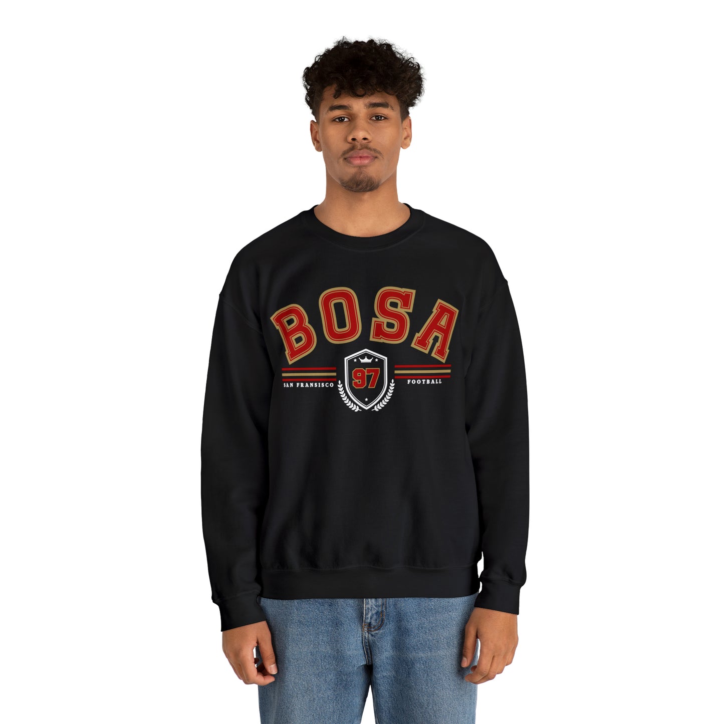 Nick Bosa Sweatshirt - Happy Place Studio