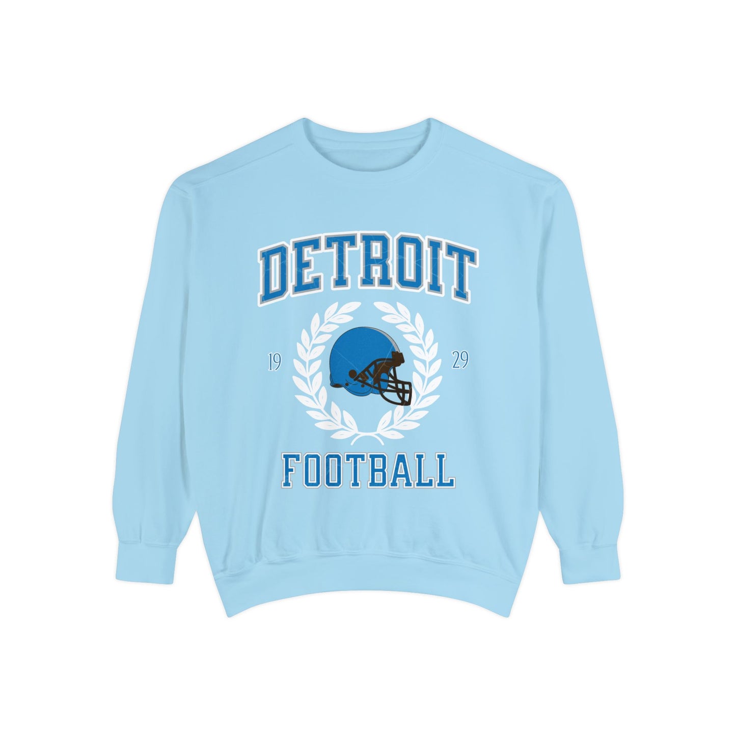 Comfort Colors Detroit Football Sweatshirt