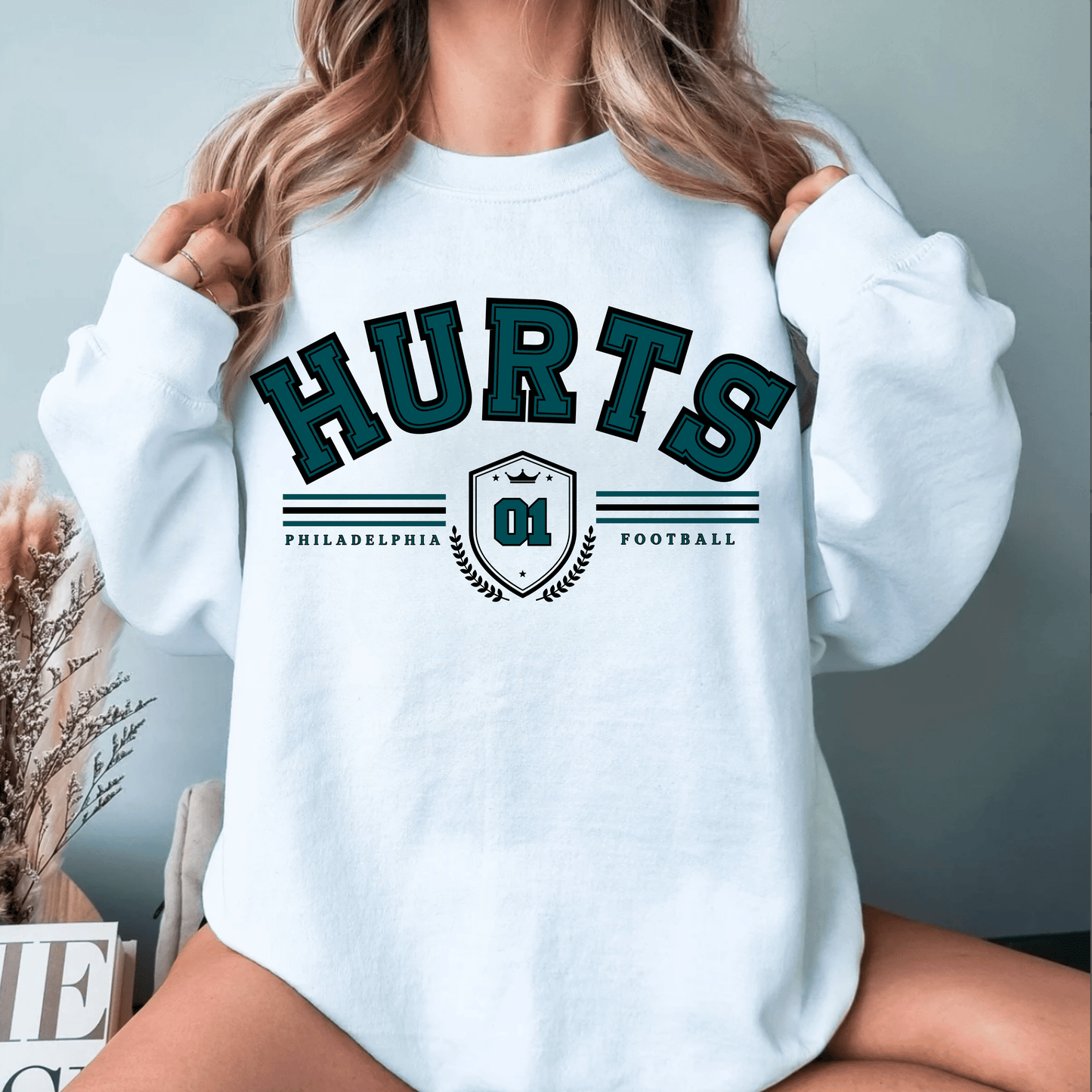Jalen Hurts Sweatshirt - Happy Place Studio