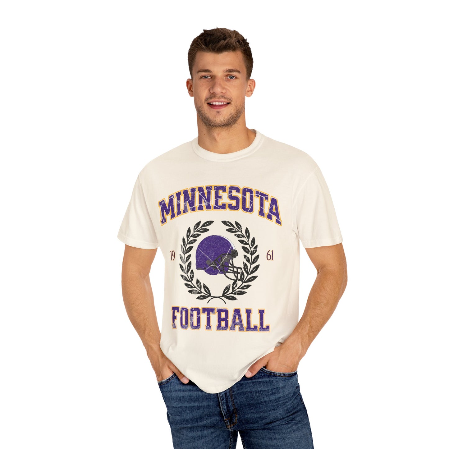 Comfort Colors Minnesota Football Shirt