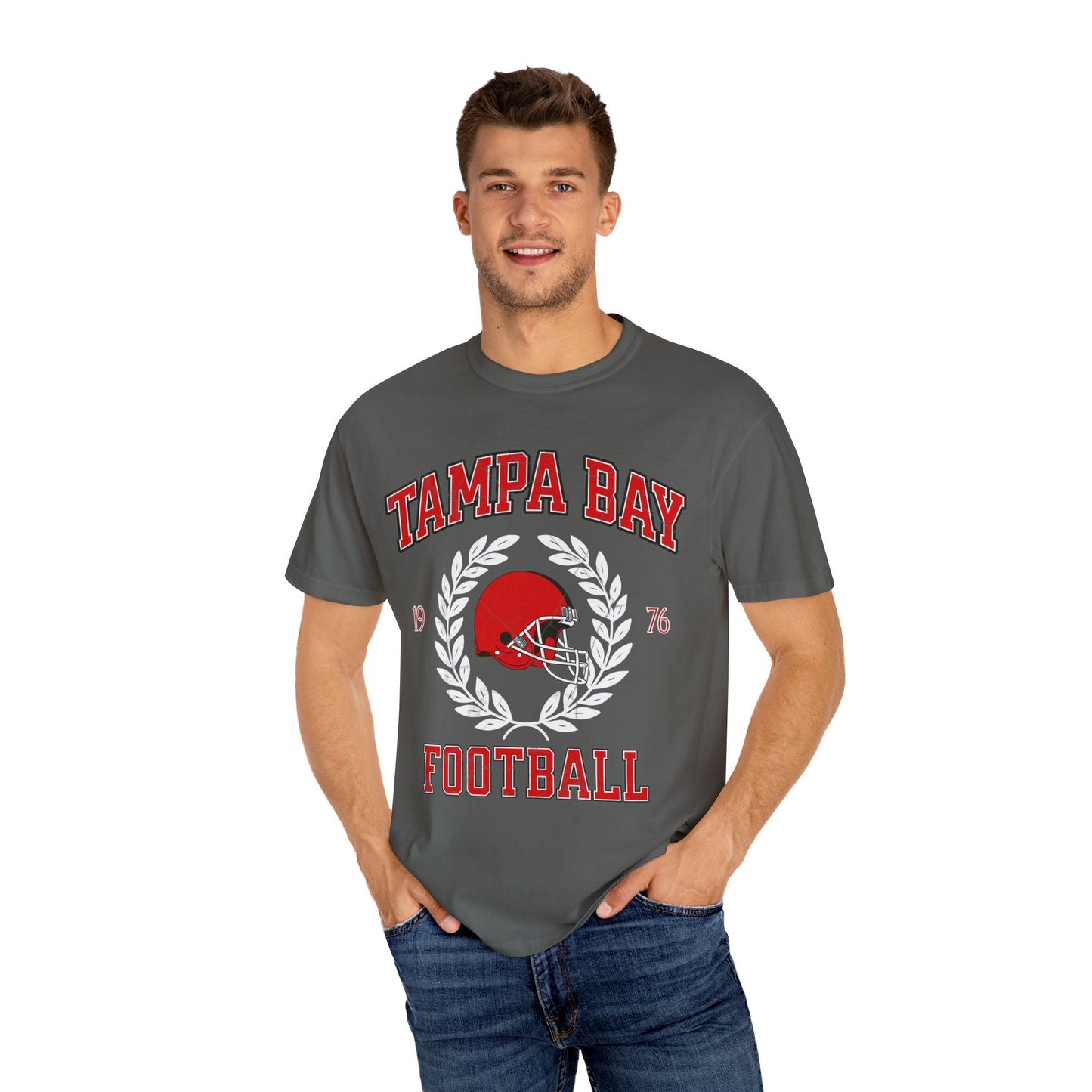 Comfort Colors Tampa Bay Football Shirt
