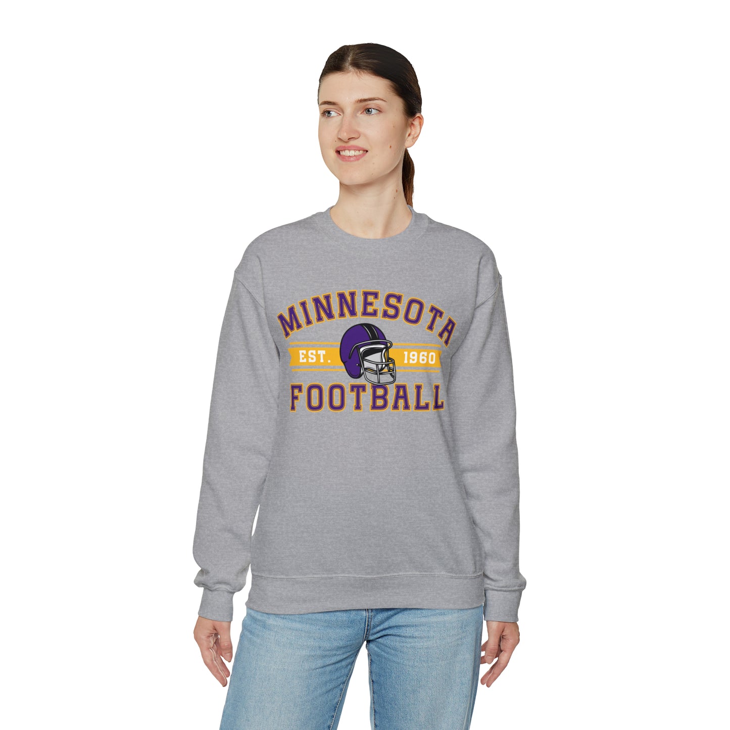Minnesota Football Sweatshirt - Happy Place Studio