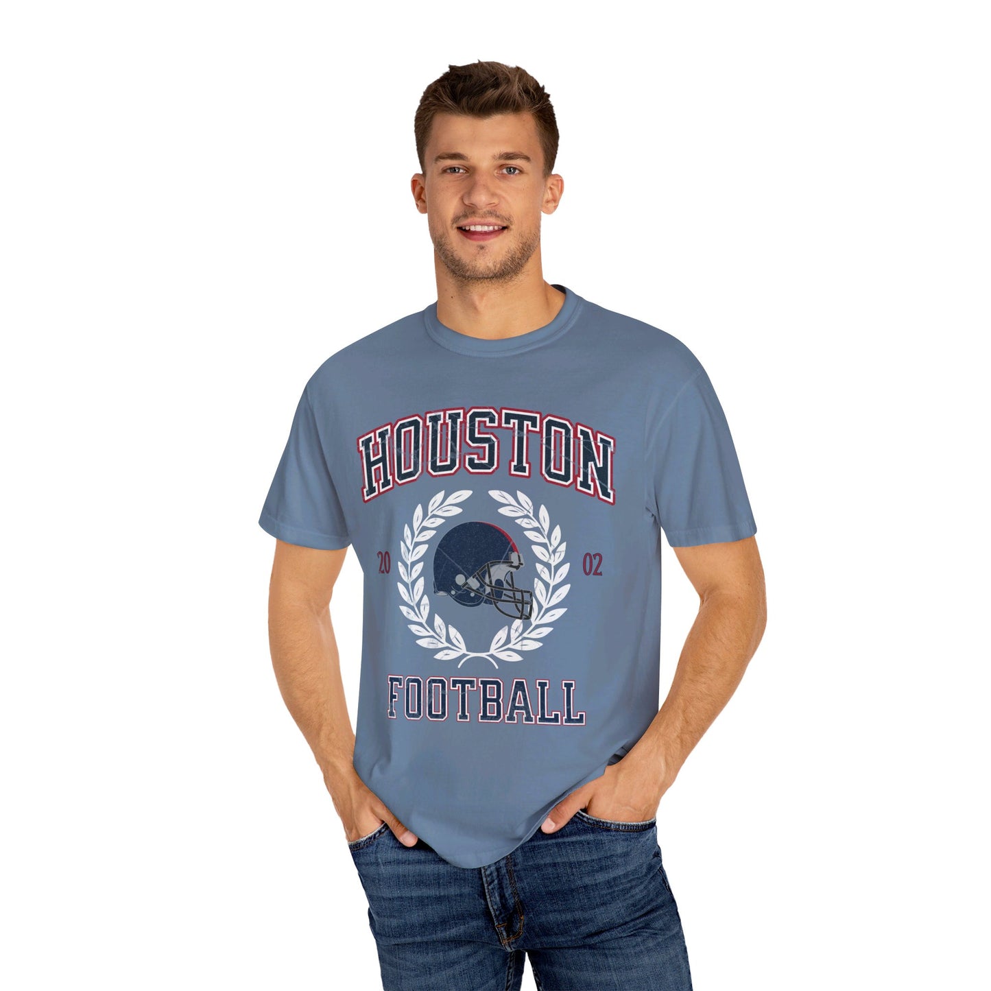 Comfort Colors Houston Football Shirt, Houston Shirt, Texan Football Shirt, Houston Football Tshirt, Texan Football Sweatshirt, CJ Stroud