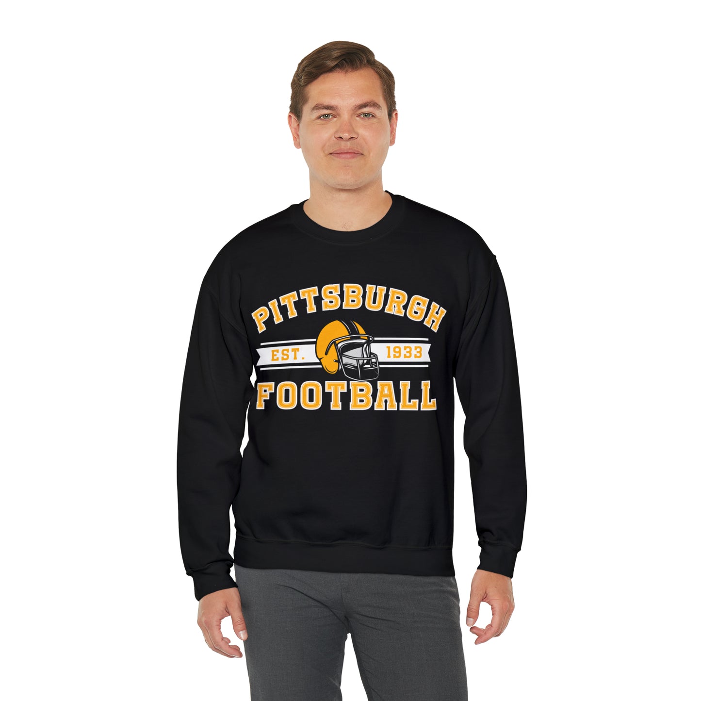 Pittsburgh Football Sweatshirt - Happy Place Studio