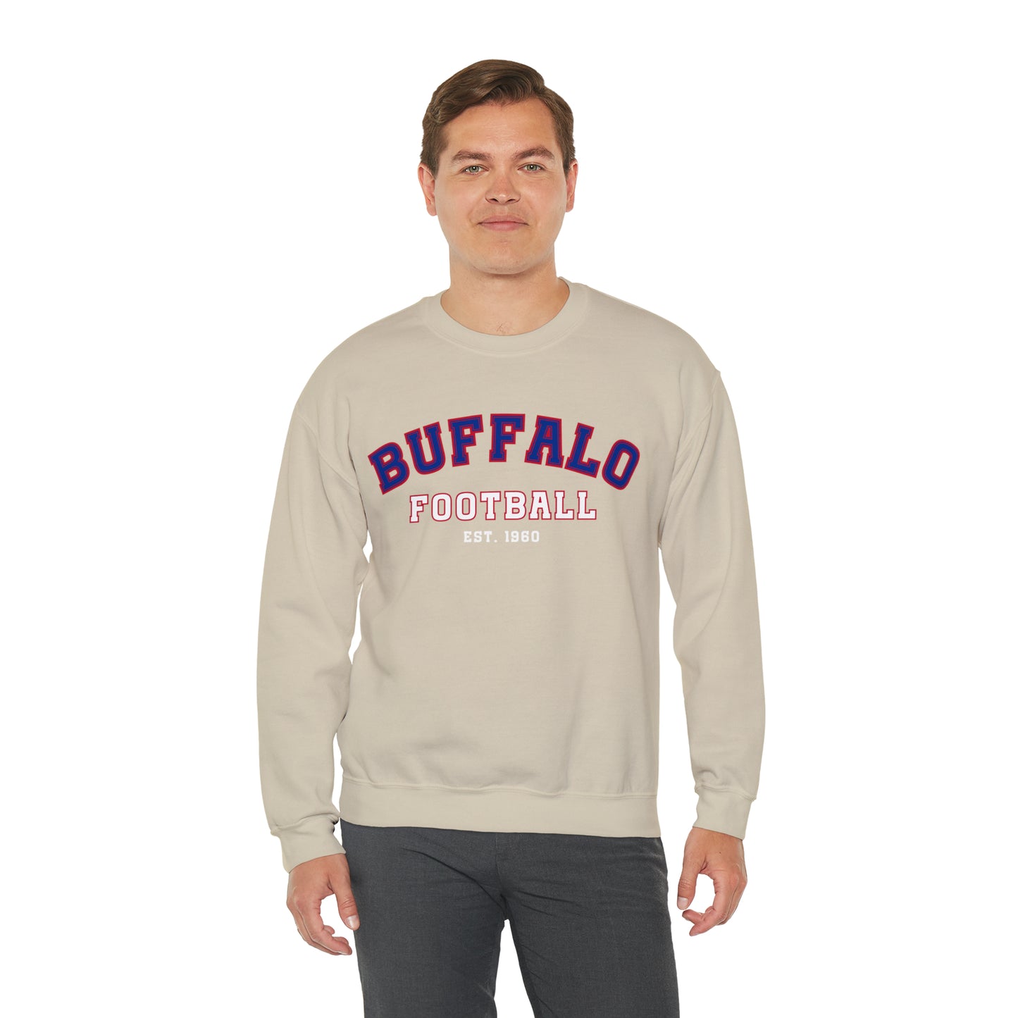Buffalo Football Sweatshirt - Happy Place Studio
