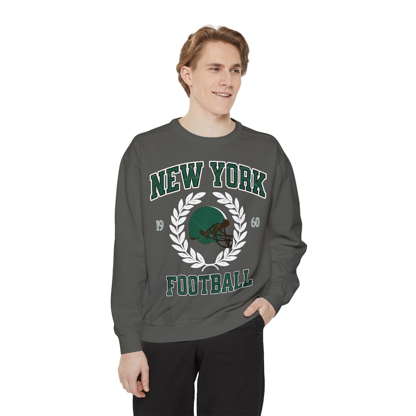 Comfort Colors Jets Football Sweatshirt