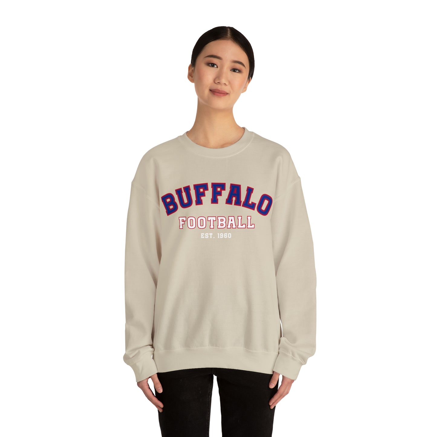 Buffalo Football Sweatshirt - Happy Place Studio