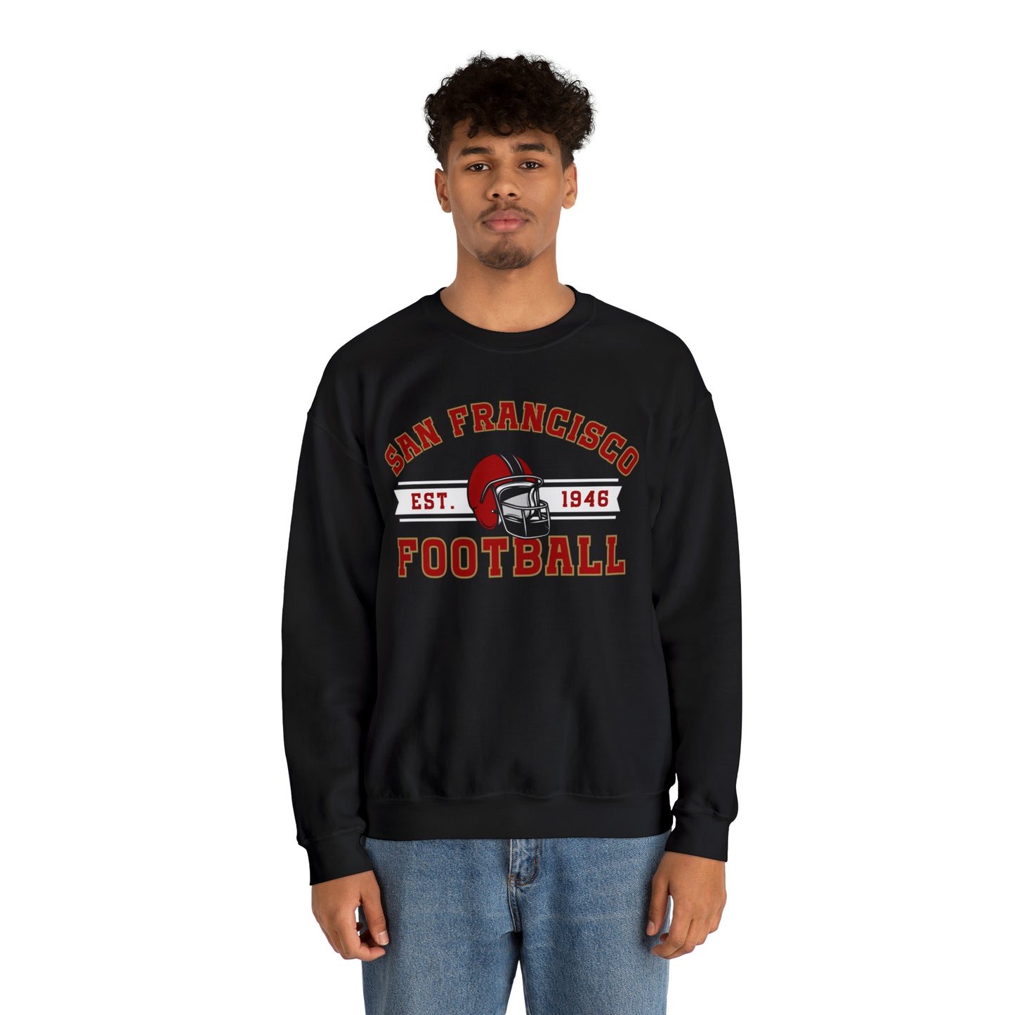 San Francisco Football Sweatshirt - Happy Place Studio