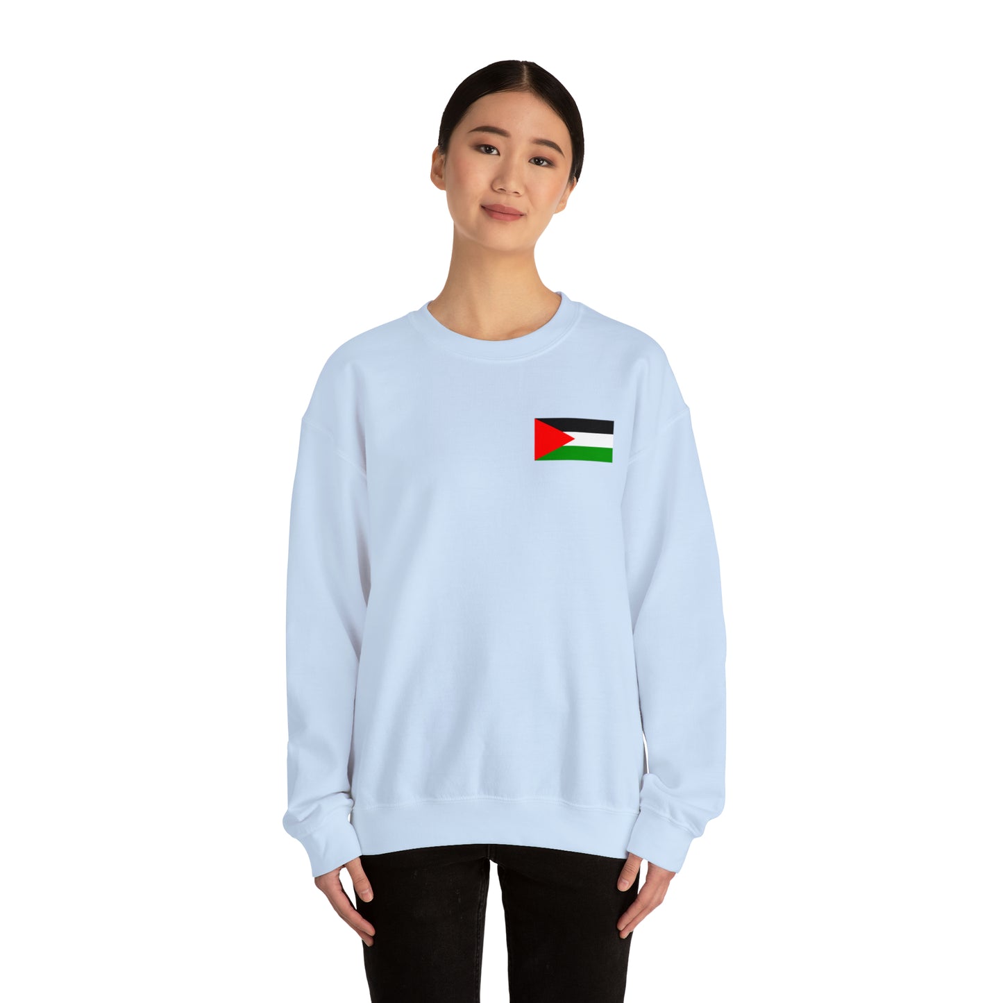 Palestine Crewneck with Flag