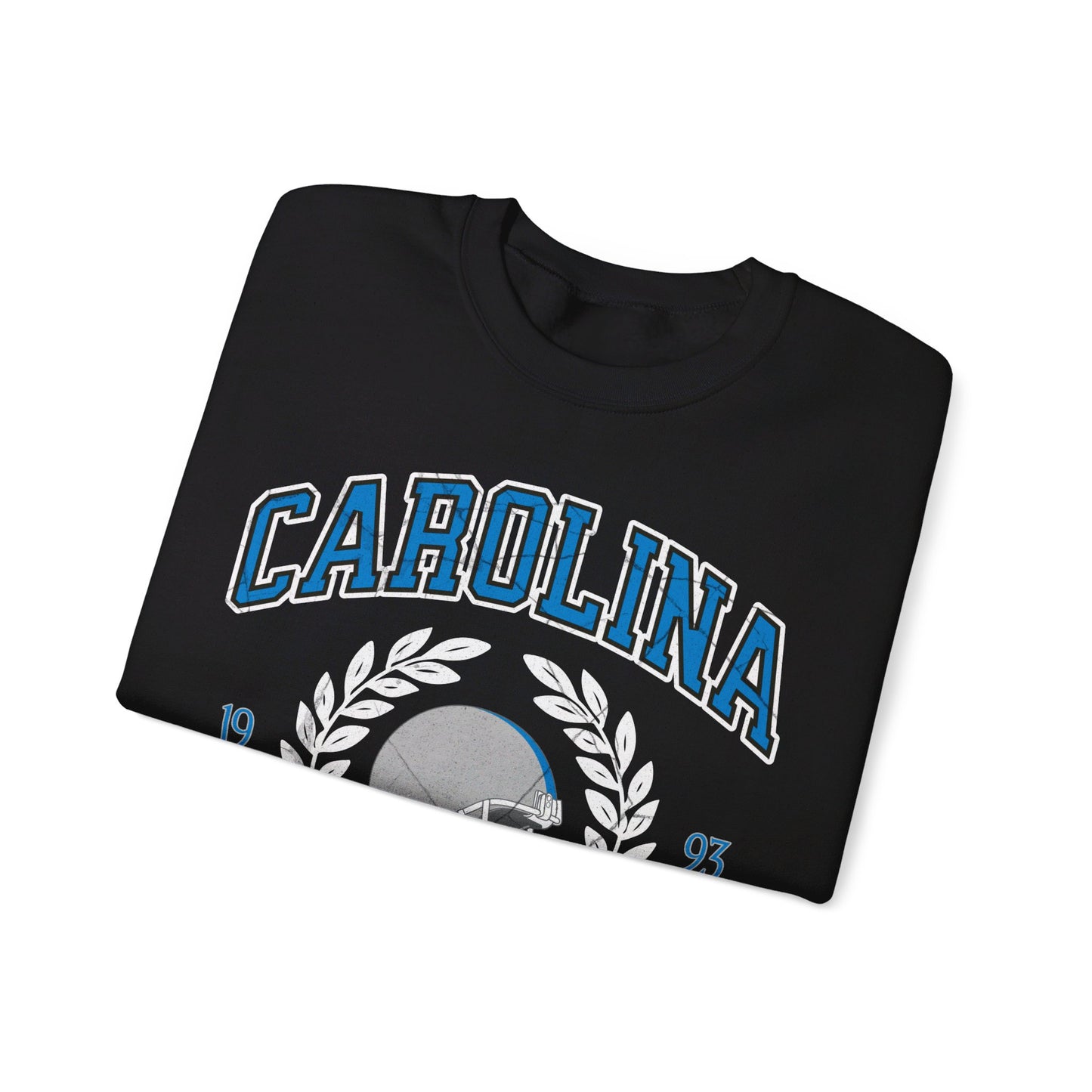 Carolina Football Sweatshirt, Vintage Panther Football Crewneck, Retro Carolina Football Shirt, Panther Football Gift, Carolina Sweatshirt