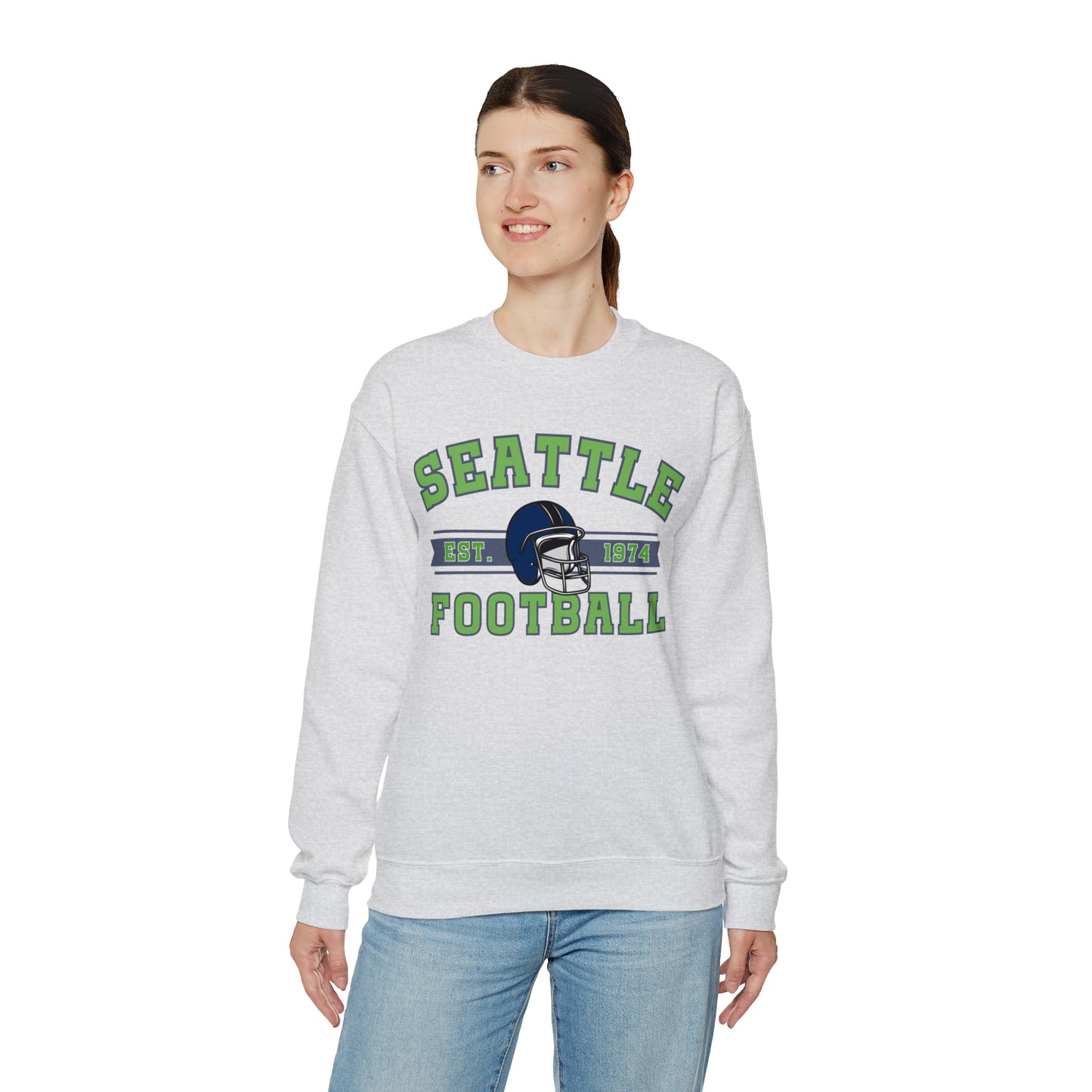 Seattle Football Crewneck - Happy Place Studio