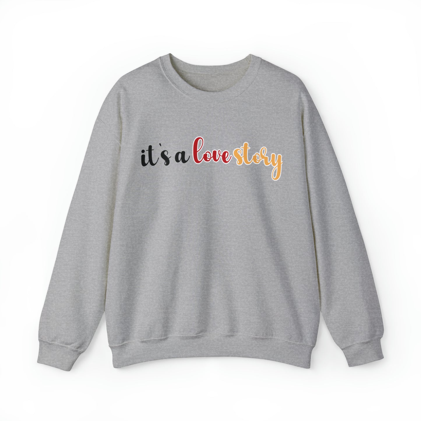 Travis Kelce Love Story Sweatshirt - Happy Place Studio
