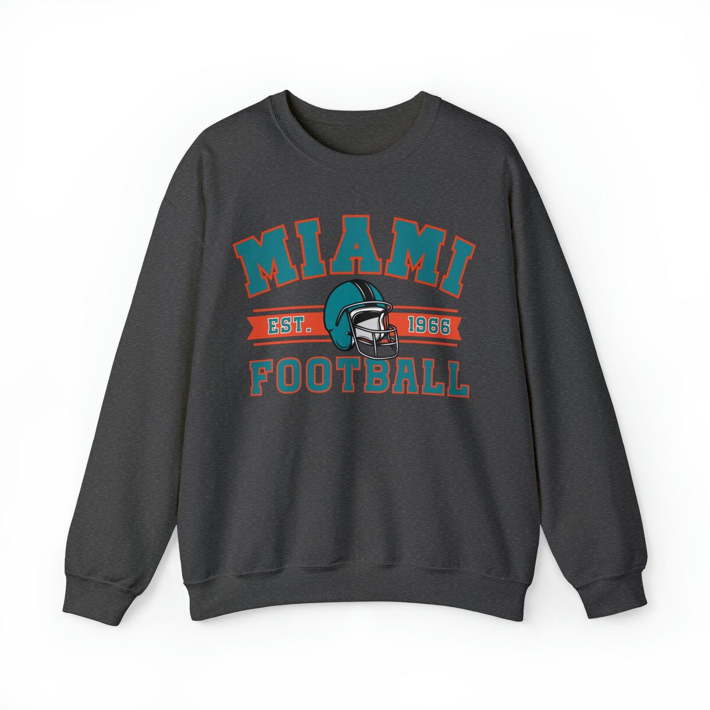Miami Football Sweatshirt - Happy Place Studio