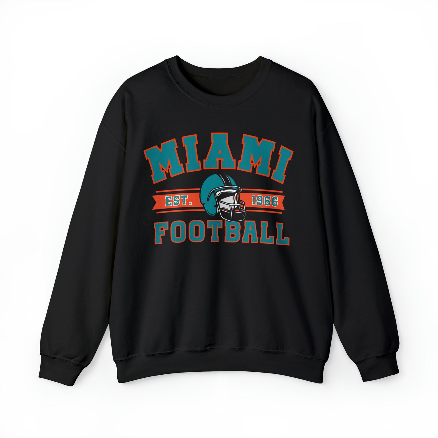 Miami Football Sweatshirt - Happy Place Studio