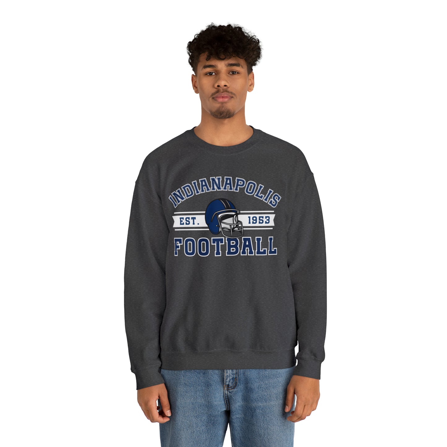 Indianapolis Football Sweatshirt - Happy Place Studio