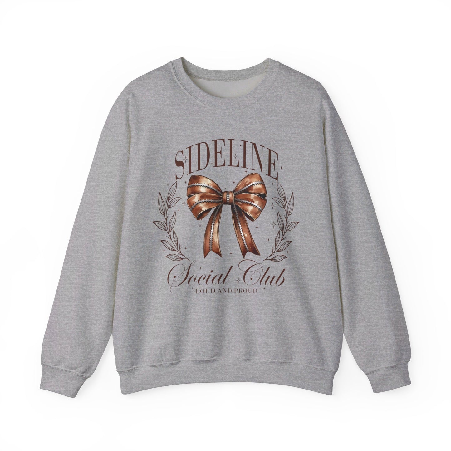 Football Sweatshirt Sideline Social Club Coquette Football Sweater Football Hoodie Football Mom Sweatshirt Football Wife Football Girlfriend