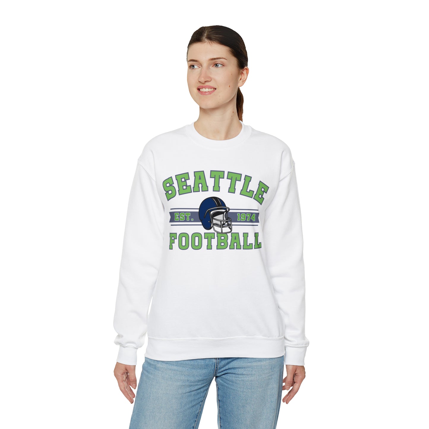 Seattle Football Crewneck - Happy Place Studio