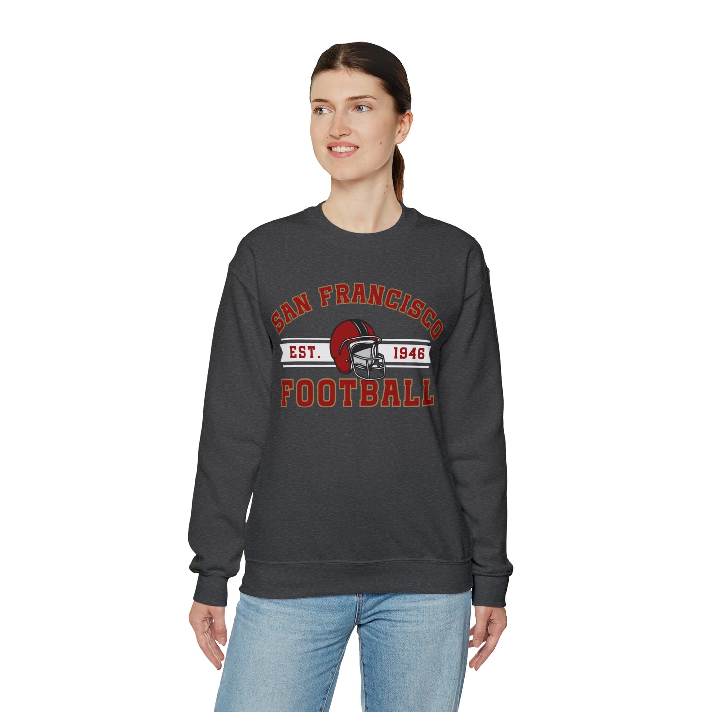 San Francisco Football Sweatshirt - Happy Place Studio