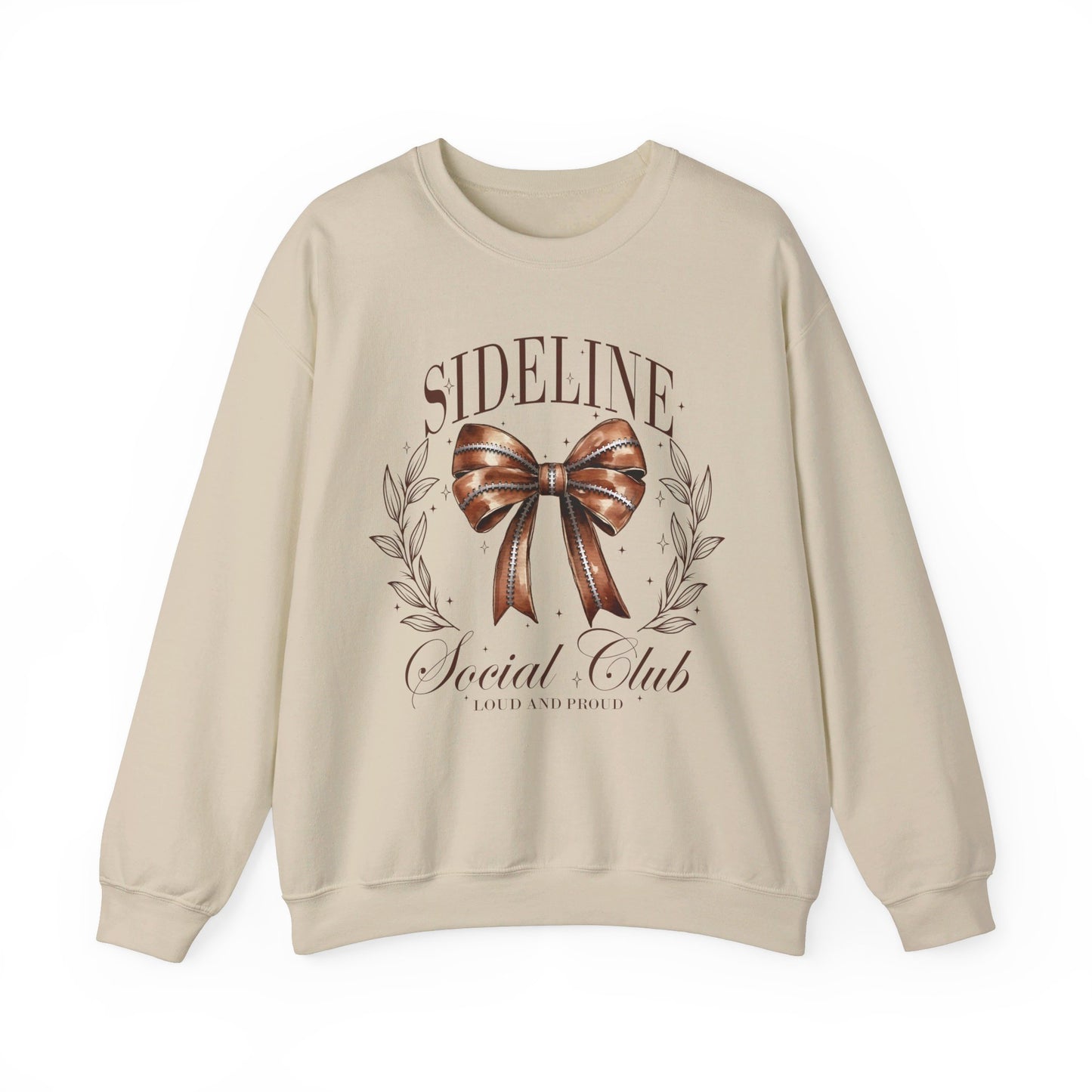 Football Sweatshirt Sideline Social Club Coquette Football Sweater Football Hoodie Football Mom Sweatshirt Football Wife Football Girlfriend