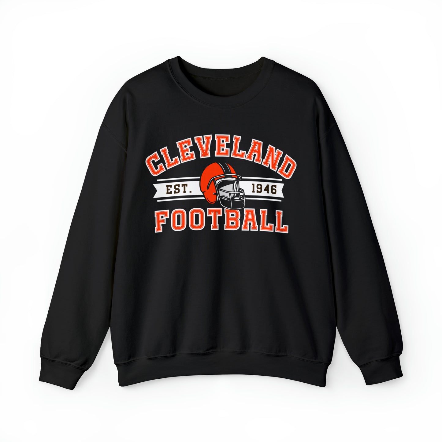 Cleveland Football Sweatshirt - Happy Place Studio