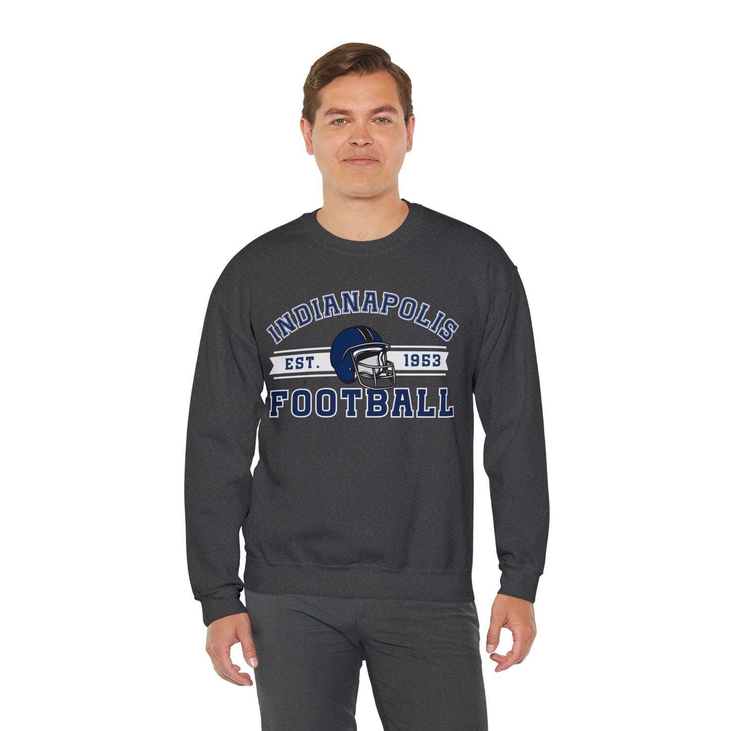 Indianapolis Football Sweatshirt - Happy Place Studio