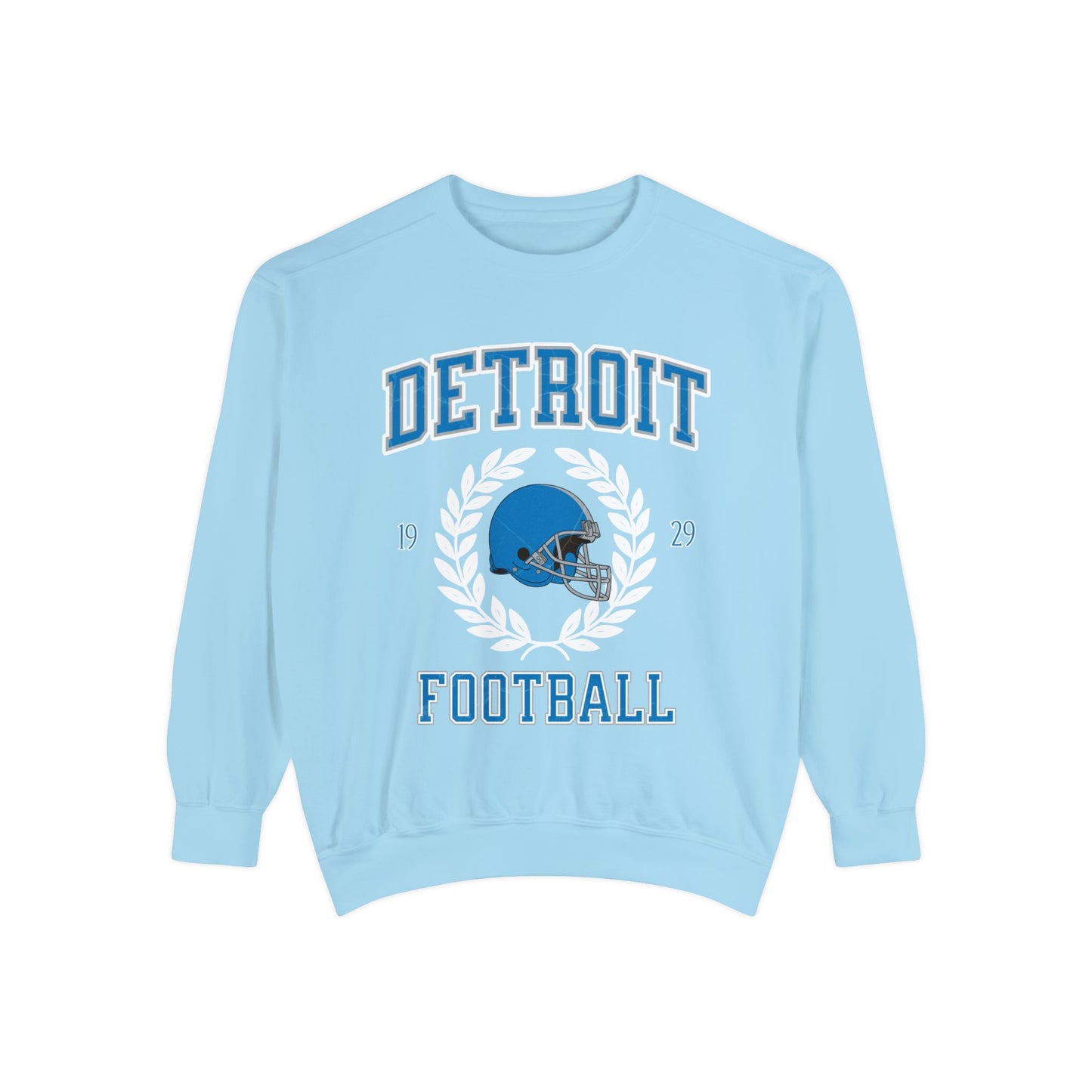 Comfort Colors Detroit Football Sweatshirt