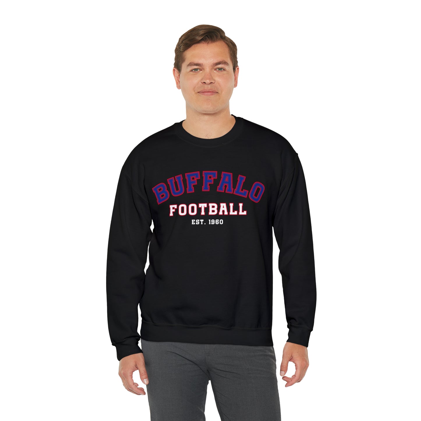 Buffalo Football Sweatshirt - Happy Place Studio