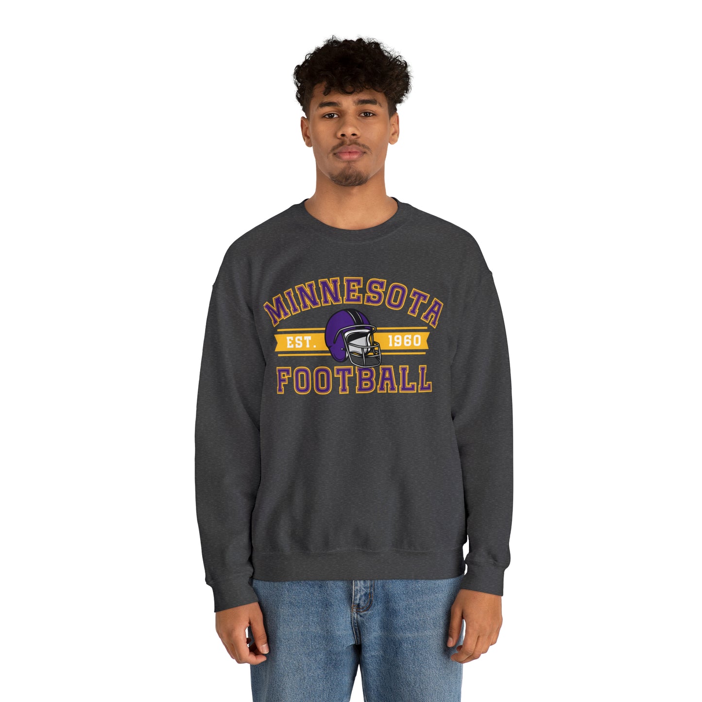 Minnesota Football Sweatshirt - Happy Place Studio