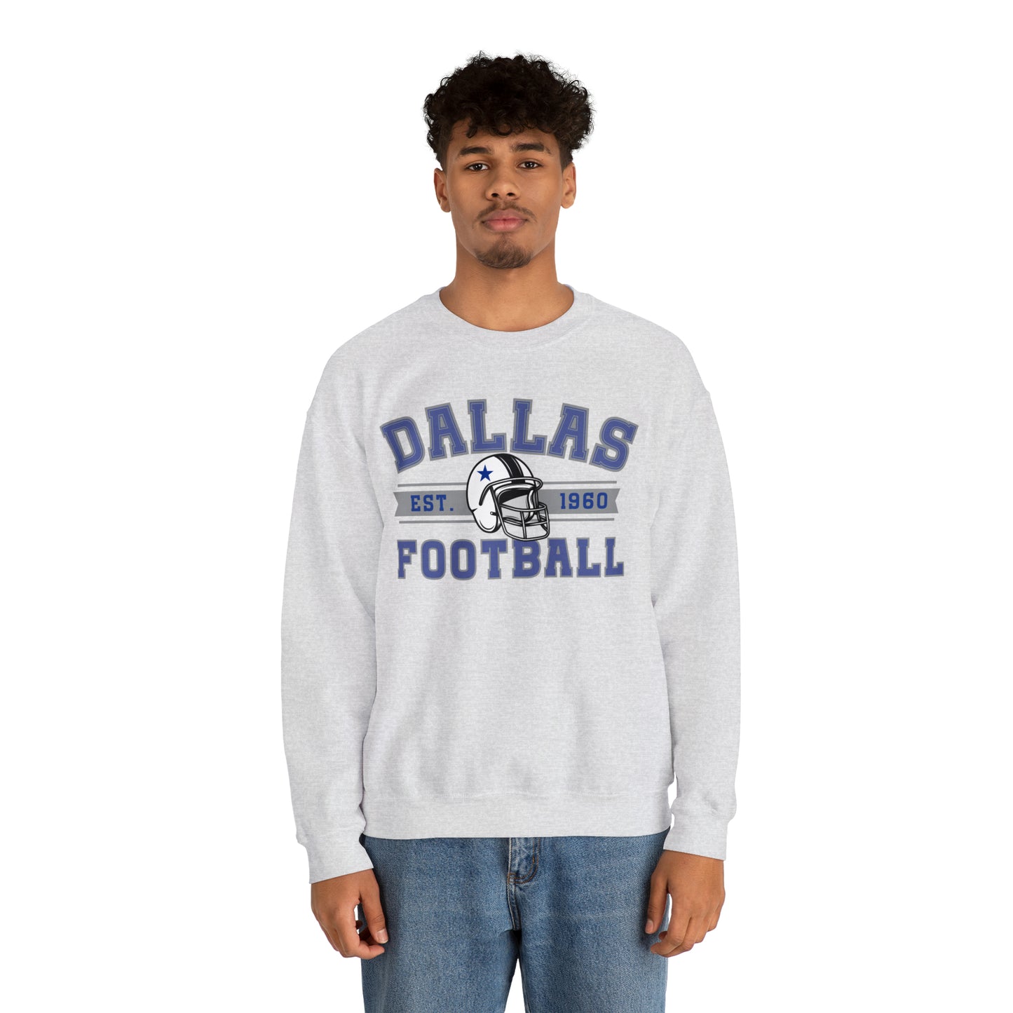 Dallas Football Sweatshirt - Happy Place Studio