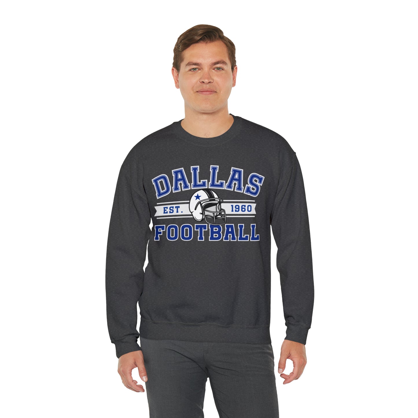 Dallas Football Sweatshirt - Happy Place Studio