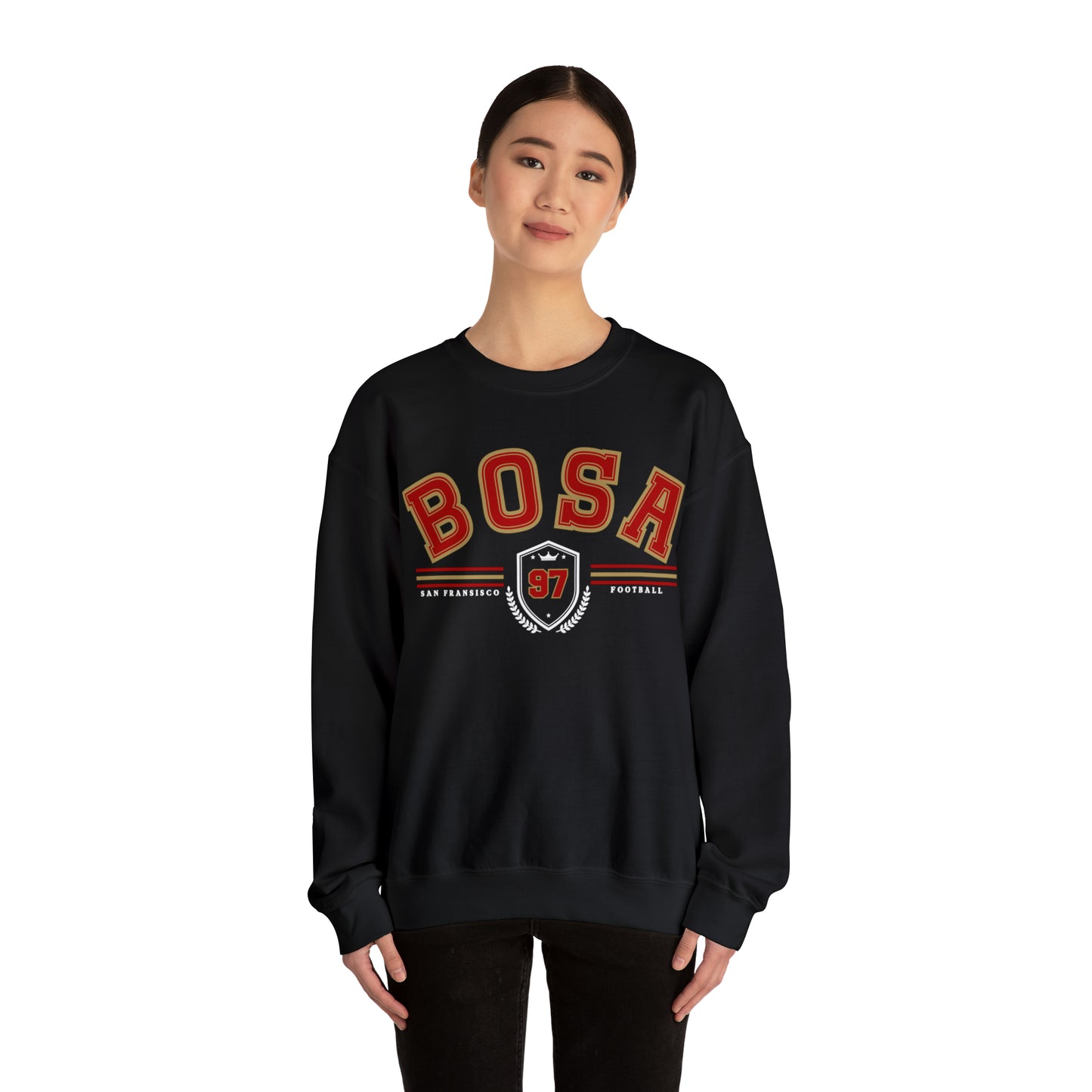Nick Bosa Sweatshirt - Happy Place Studio