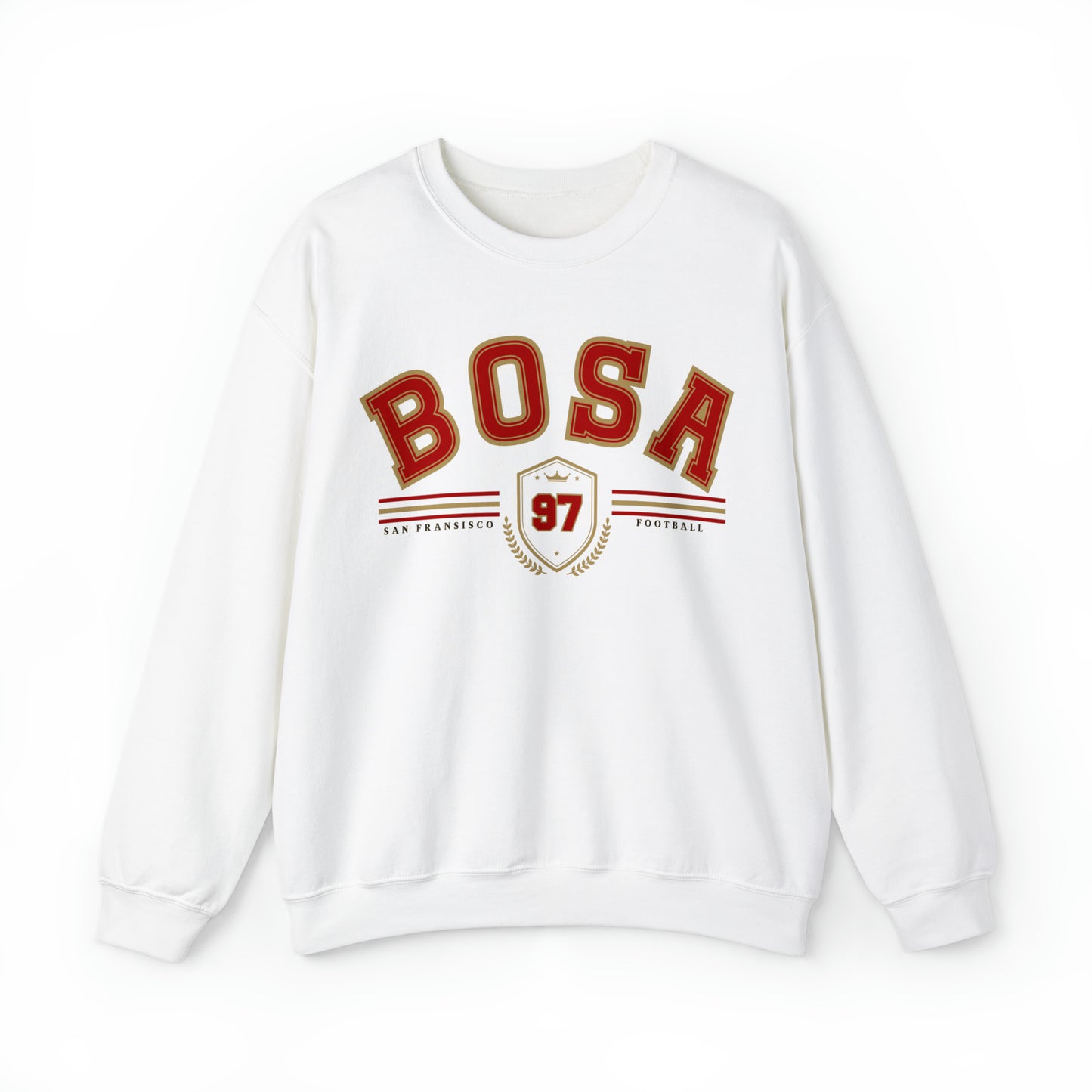 Nick Bosa Sweatshirt - Happy Place Studio