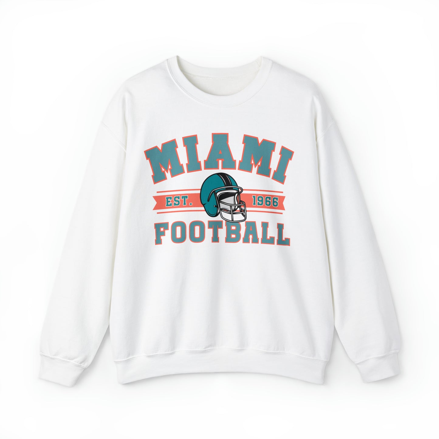 Miami Football Sweatshirt - Happy Place Studio