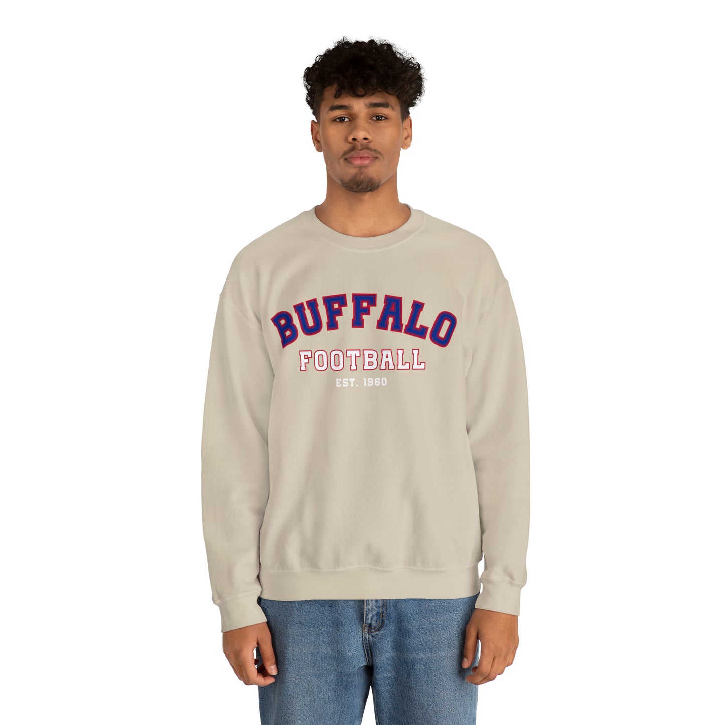 Buffalo Football Sweatshirt - Happy Place Studio