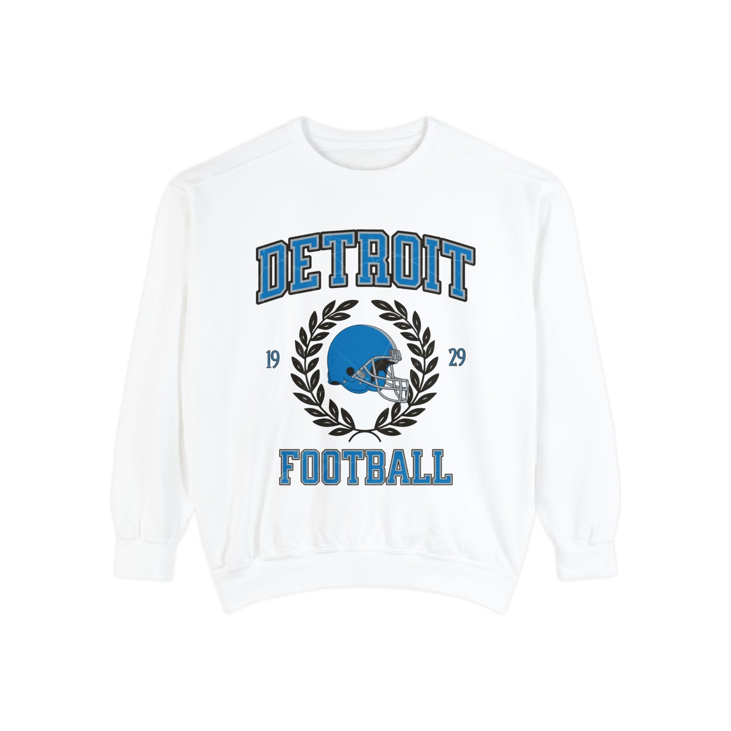 Comfort Colors Detroit Football Sweatshirt