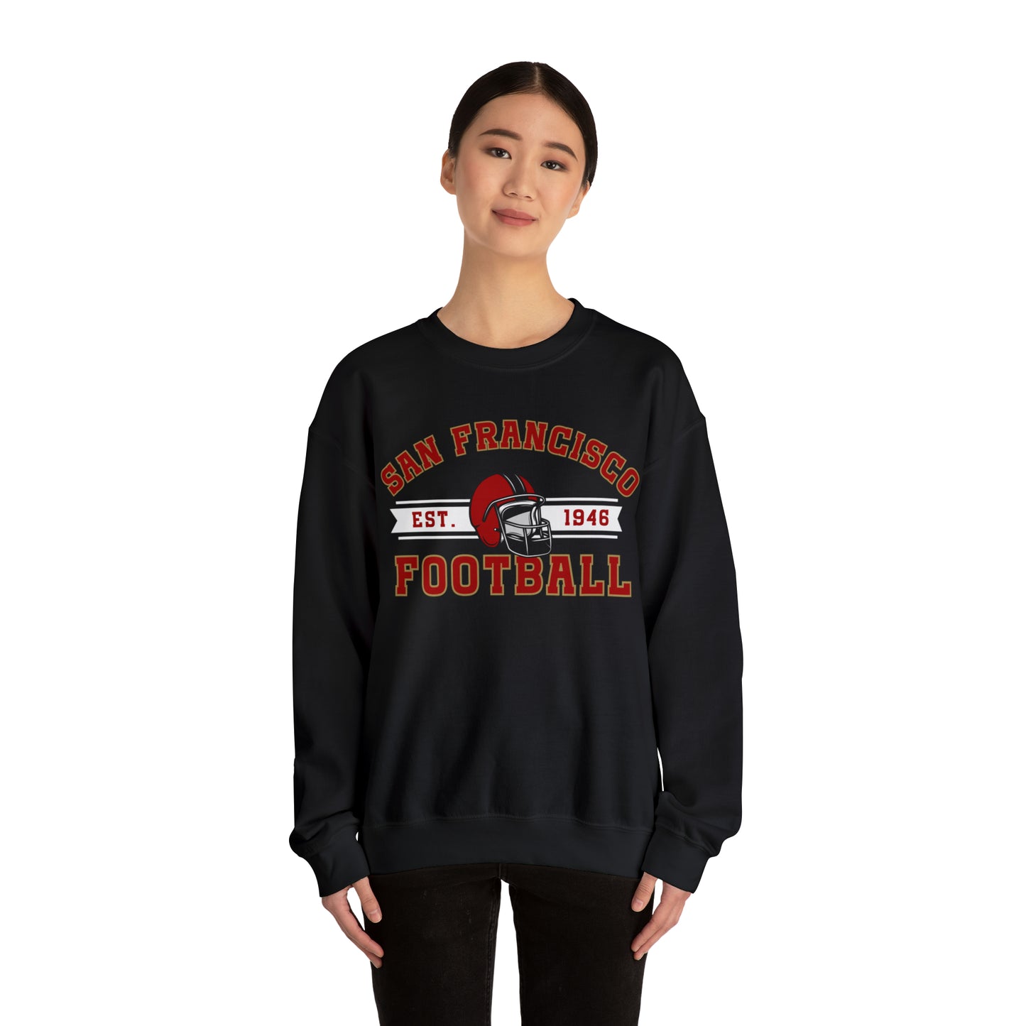 San Francisco Football Sweatshirt - Happy Place Studio
