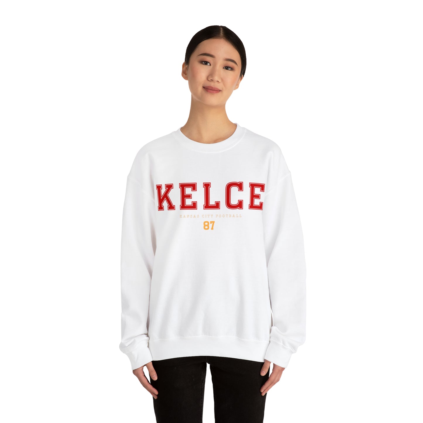 Travis Kelce 87 Sweatshirt - Happy Place Studio