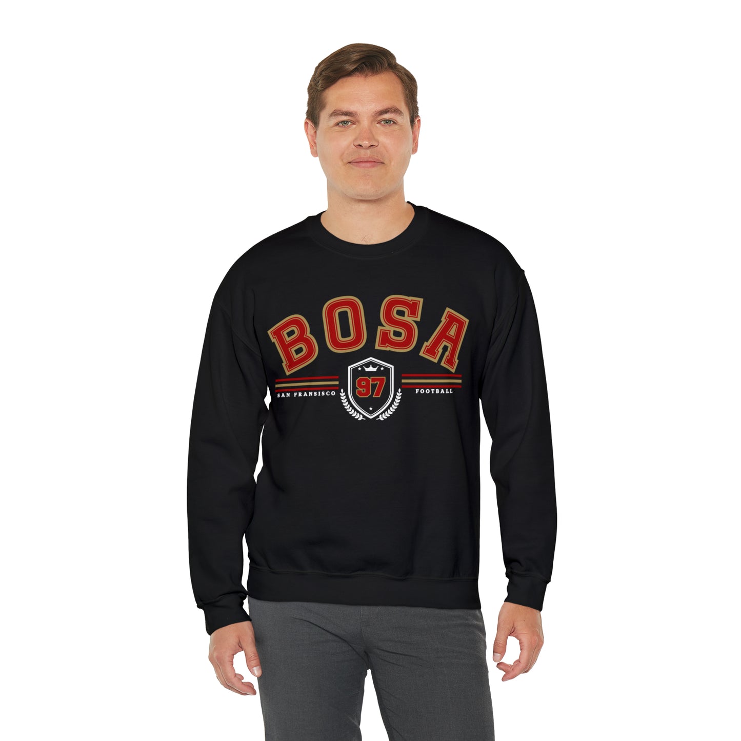 Nick Bosa Sweatshirt - Happy Place Studio