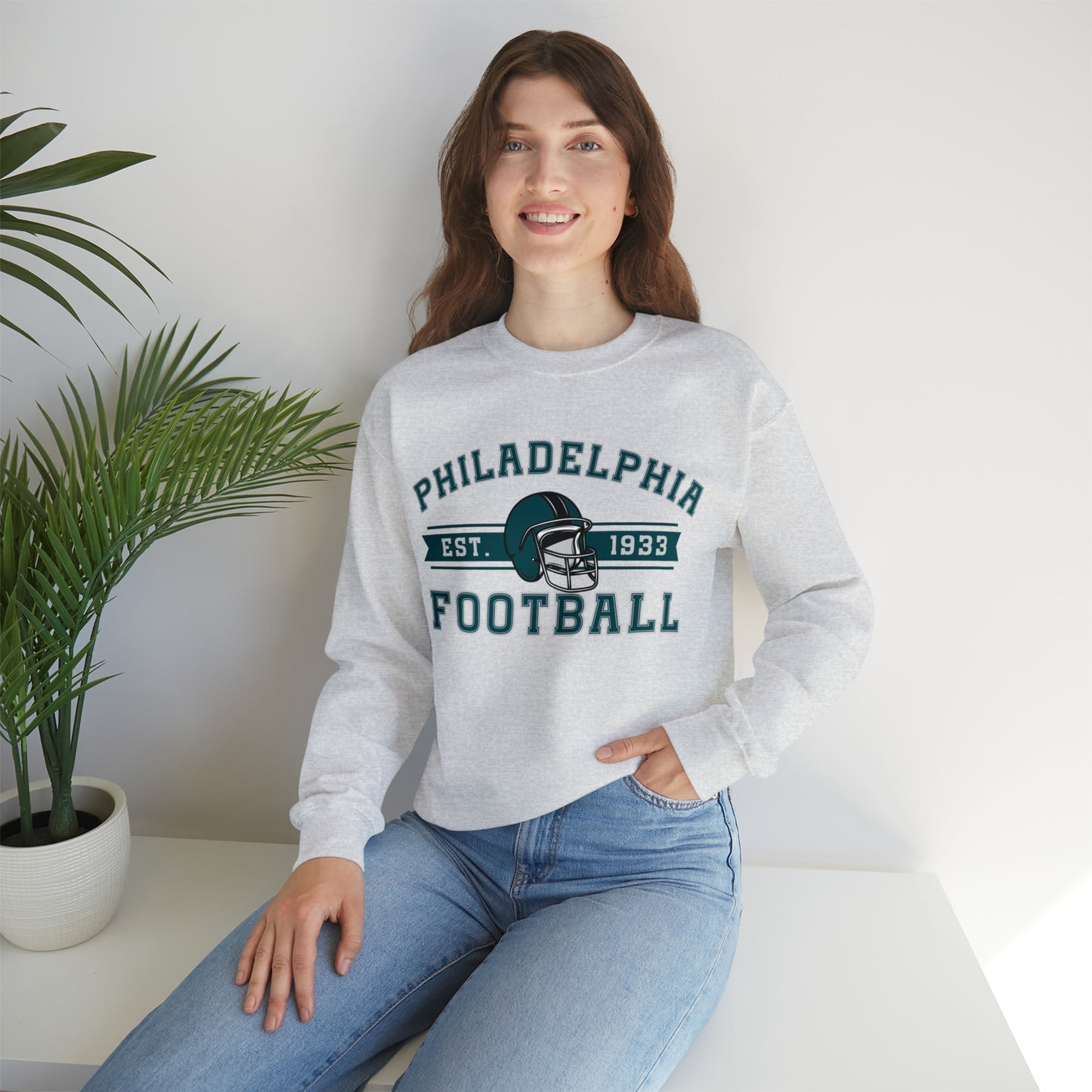 Philadelphia Football Sweatshirt - Happy Place Studio