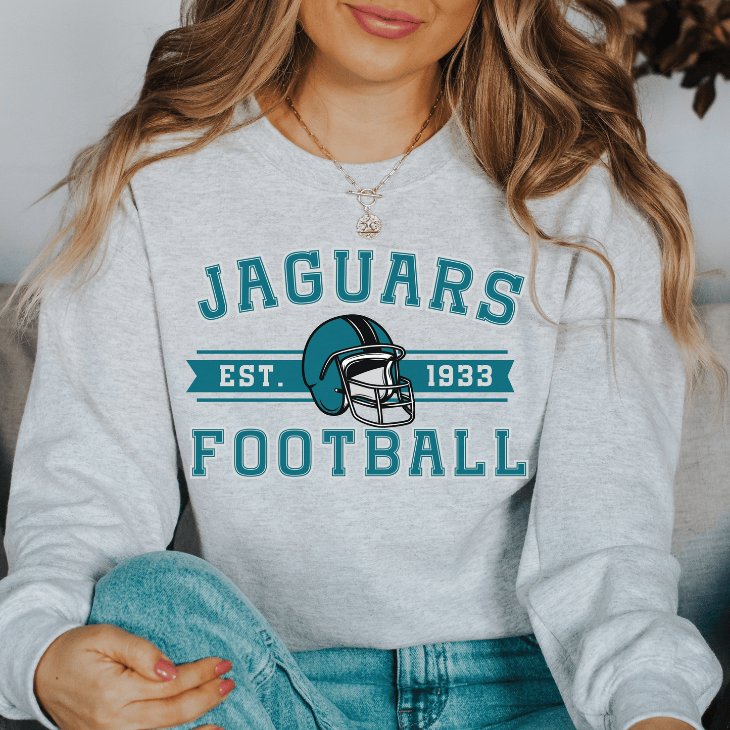 Jacksonville Football Sweatshirt - Happy Place Studio